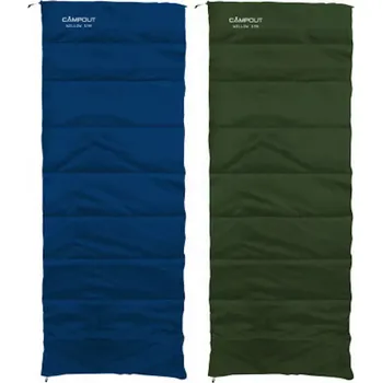 Zvonek na kolo Campout Dekový spacák Campout Willow barva modrá velikost 190 cm varianta pravá