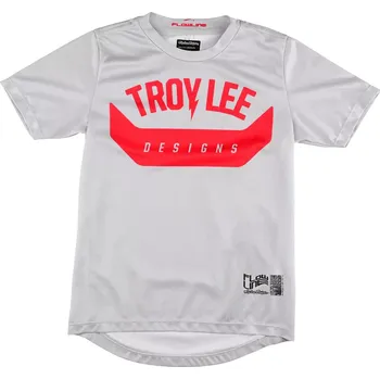 cyklistický dres Troy Lee Designs Dětský dres Troy Lee Designs s krátkým rukávem FLOWLINE AIRCORE Cement velikost XL