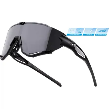 Sluneční brýle FORCE Brýle Force Creed černá, černá zrcadlová skla