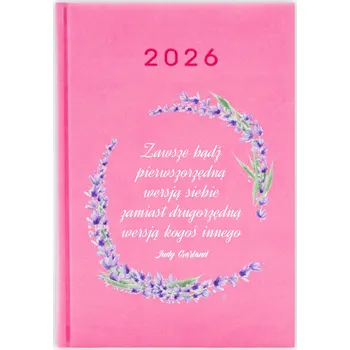 Kalendář Knižkový kalendář 2026 A5 FunnyCase růžový