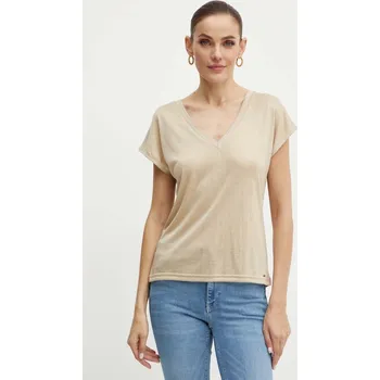 Tričko Morgan DAGA DAGA.BEIGE béžová 08X, vel. M