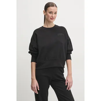 Dámská mikina Mikina Dkny dámská, černá barva, hladká, DP5T1144 99X, vel. M