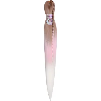 Příčesek 100% EZ Kanekalon 27/L-PINK/WHITE