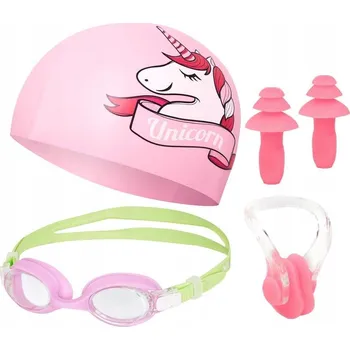 Plavecké brýle Plavecké brýle pro děti Nils Aqua NQG700AF + NQAW30 + NQC UNICORN