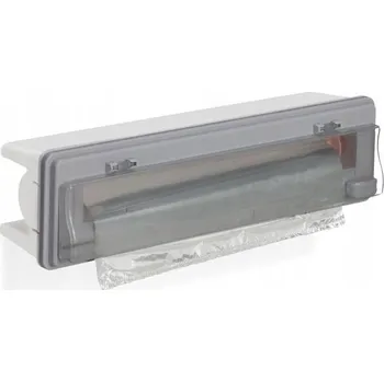 Řezačka potravinových fólií Relaxdays Nůž na kuchyňskou fólii, dávkovač fólie