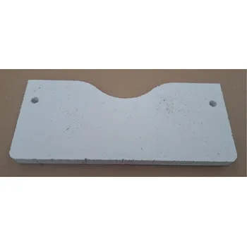 Příslušenství ke kotli Vetim DUO izolace prostředních dvířek /VULCANUS/Sibral-deska čv.16325, 84 Sibral bílý 2 poz.