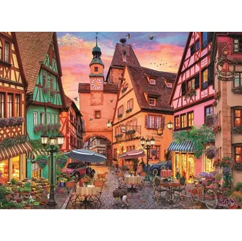 Puzzle Ravensburger puzzle Bavorský sen 500 dílků