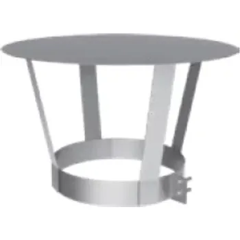 Hlavice pro radiátor Komínová stříška, prům. 150 mm