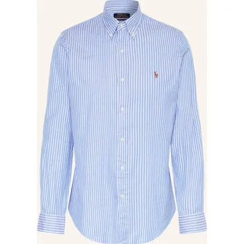 Pánská košile Polo Ralph Lauren Pánská Košile Custom Fit, modrá / bílá, 40