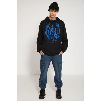 Chlapecké džíny Reporter Young | Chlapecké modré jogger džíny s kapsami a gumou v pase - Barva MODRÁ, Velikost 176 243-0110B-47-002-1