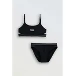 Reporter Young | Dívčí černé dvoudílné plavky - Barva ČERNÁ, Velikost 158/164 251-0999G-04-100-1