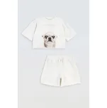 Reporter Young | Dívčí bavlněné pyžamo s grafikou ČIVAVY - Barva BÍLÁ, Velikost 170 251-0998G-06-210-1