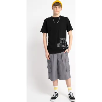 Chlapecké kraťasy Reporter Young | Chlapecké šedé kraťasy s prostornými kapsami - Barva ŠEDÁ, Velikost 152 251-0112B-56-160-1