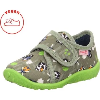 Dívčí bačkory Dětské přezůvky papučky Superfit 1-009246-7030 SPOTTY Velikost: 21