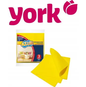 Utěrka Utěrka z viskózy Azur v balení po 3 ks, žlutý