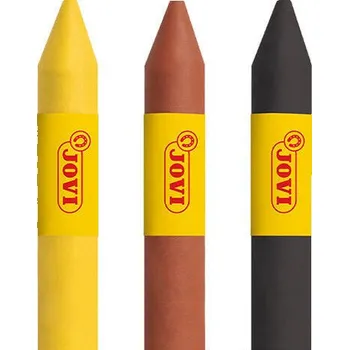 Speciální výtvarná barva Jovi 175AN Sada barev na obličej Yellow Brown And Black