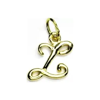 Přívěsek Zlatý přívěsek, žluté zlato, písmenko Z - P 437 (Zlaté písmenko)