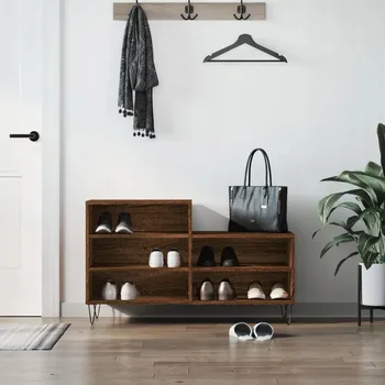 Botník Botník, hnědý dub, 102x36x60 cm