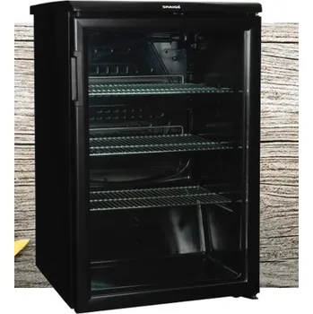 Snaige CD14SM-S3JJ3C | Prosklená Barová Lednice 123 l | Černá, v. 85 cm, Servis ČR