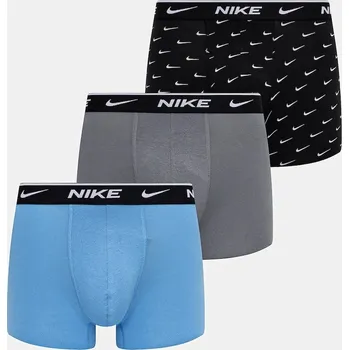 Boxerky Boxerky Nike ( 3-pak) KE1007 šedá 90X, vel. S