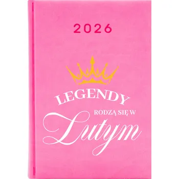 Kalendář Knižkový kalendář 2026 A5 růžový
