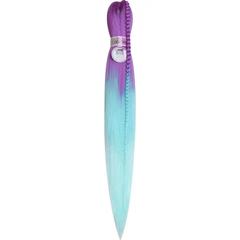 Příčesek Cocktail EZ 100% Kanekalon HOTPLUM/MINT/L-MINT