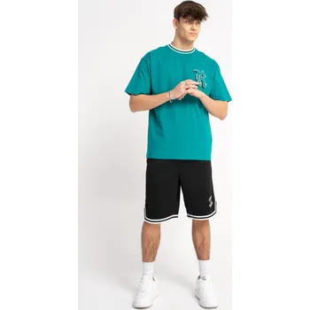 Reporter Young | Chlapecké černé šortky s kontrastním lemováním - Barva ČERNÁ, Velikost 188 251-0113B-65-100-1