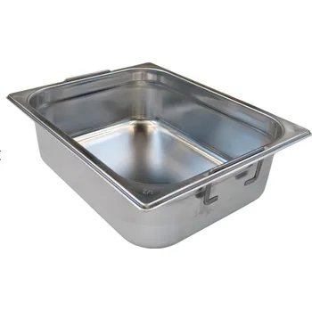 Gastronádoba nerezová plná GN 1/2 s úchyty 325 x 265 mm, hloubka: 100 mm