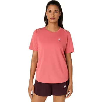 Dámské tričko Asics Road SS Top W 2012C969701 - dark pink/clay L