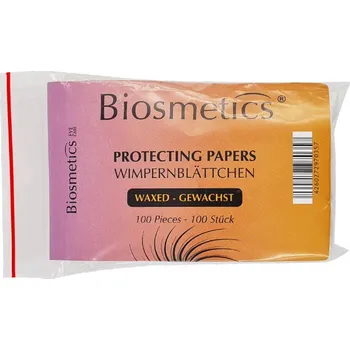 Biosmetics Eyecare Intensive Waxed Protecting Papers 100 ks