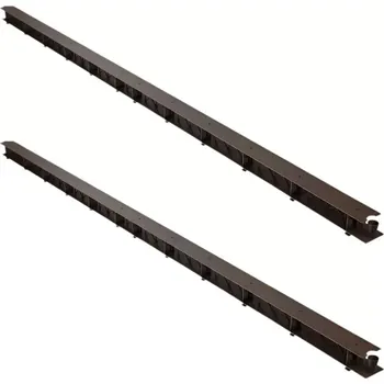 VENTIGRATE - ochranná větrací mřížka bez hřebene, hnědá