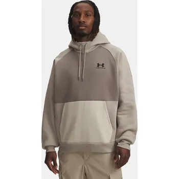 Pánská móda Pánská mikina Under Armour UA Icon HW Colorblocked H 6009390-203 Hnědá XXL