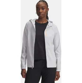 Pánská casual bunda Dámská bunda Under Armour UA OutRun the STORM Jacket 1377043-014 Šedá XS