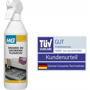 Univerzální čisticí prostředek HG čistič na mastnotu na sporáky, profesionální odmašťovač 500 ml