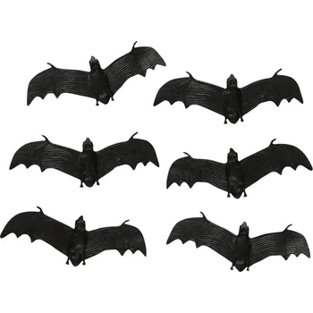 Dekorace netopýr 6 ks