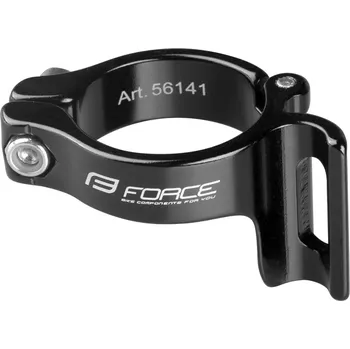 Přesmykač FORCE Objímka přesmykače Force na průměr 31,8 mm barva černá