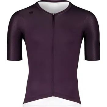 cyklistický dres FORCE Dres Force Mild krátký rukáv, tmavě fialový velikost XL