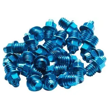 Pedál na kolo Reverse Piny Reverse 24x, M4 barva modrá