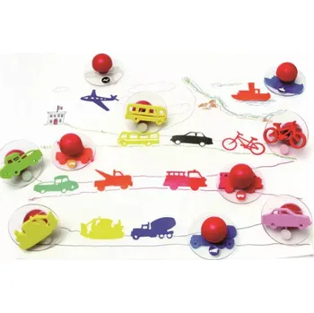 Dětské razítko NIENHUIS Sada razítek Dopravní prostředky