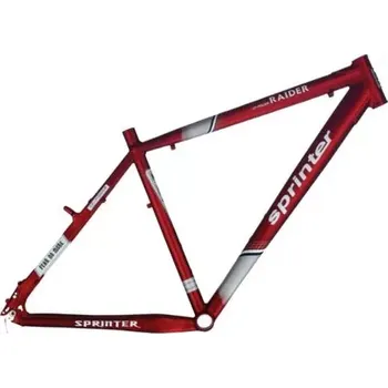 rám kola Rám pánský Al - Sprinter Raider červený matný velikost rámu - palce - cm 20 - (51 cm)