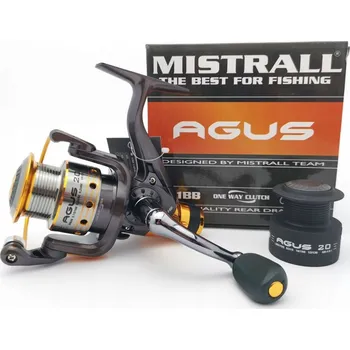 Rybářský naviják Mistrall Naviják Agus RD 2000 6+1BB
