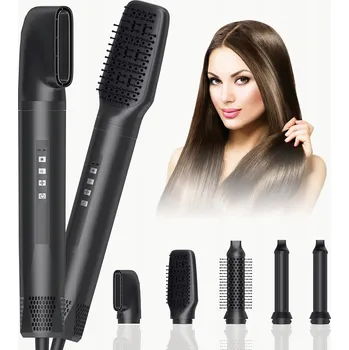 Kulma 5v1 Horkovzdušná rotační kulma a kartáč na vlasy s ionizací - sada