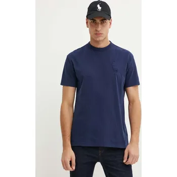 Pánské tričko Bavlněné tričko Polo Ralph Lauren 710936509 námořnická modř 59X, vel. XXL