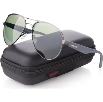 Sluneční brýle Verdster pánské pilotky polarizační pánské sluneční brýle Horizon zelená skla