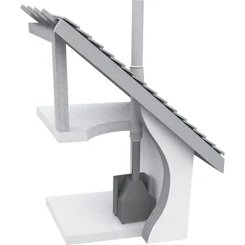 Komín Komínový systém s přímým odkouřením – Ø 180 mm, tl. 0,6 mm