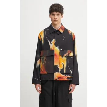 Pánská softshellová bunda Bunda Y-3 Aop Sport Uniform Coach, M, černá, 99X