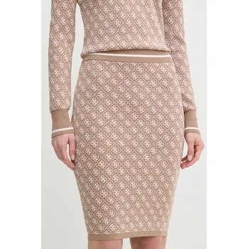 Dámská sukně Sukně Guess LISE W4BD53.Z37K0 béžová 80C, vel. L
