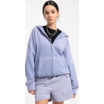 Dívčí mikina Reporter Young | Dívčí fialová mikina s kapucí a efektem sprejování - Barva FIALOVÁ, Velikost 164 251-0555G-16-690-1