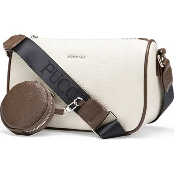 Kabelka PUCCINI kabelka, typ kabelka přes rameno, z eko kůže, béžová