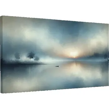 Obraz Dovido Obraz osamělá loď v mlze